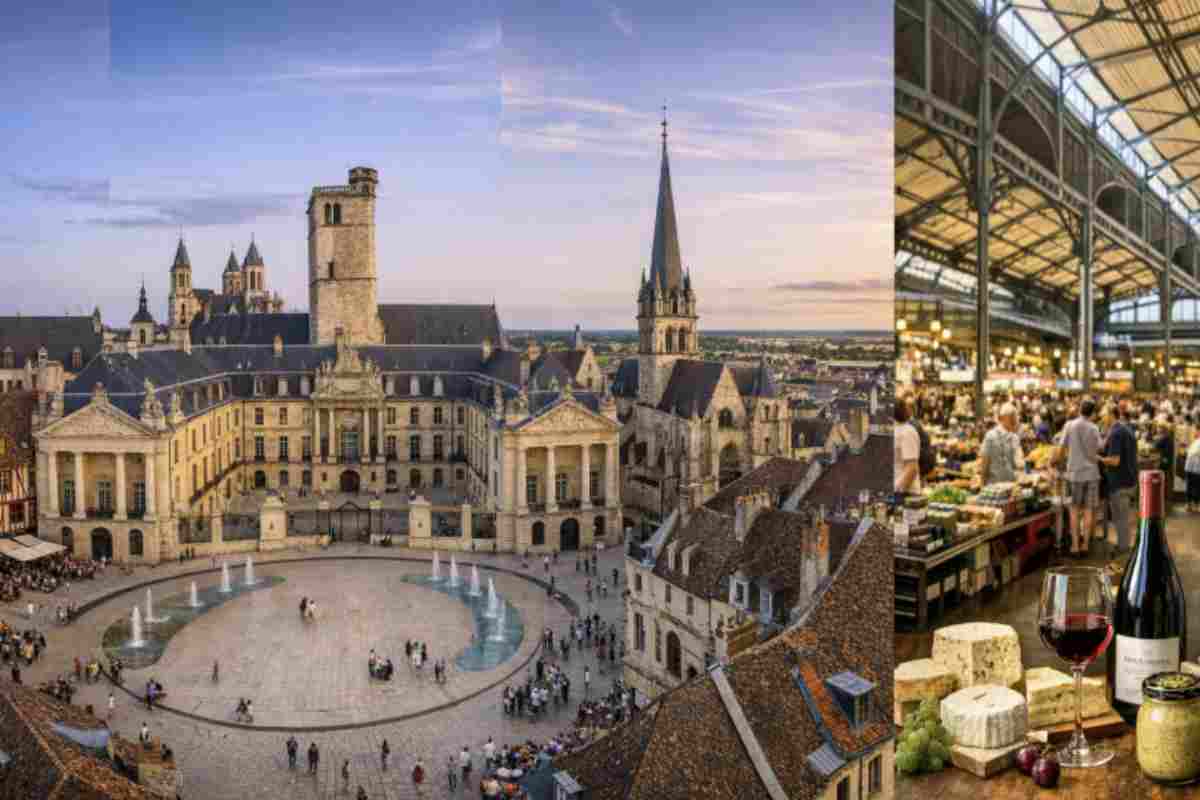 Il monumento più rappresentativo è senza dubbio il Palazzo dei Duchi di Borgogna, simbolo del potere politico e culturale della regione.