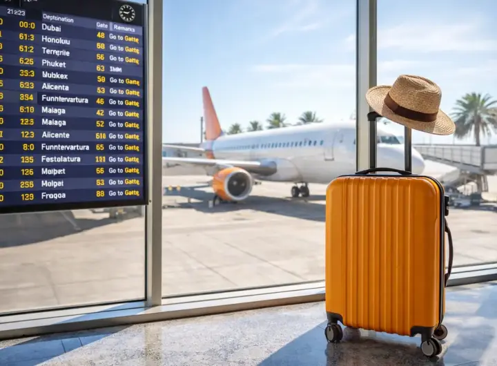 valigia in aeroporto